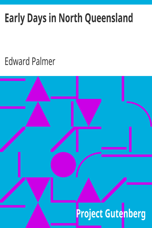 Early Days in North Queensland cover