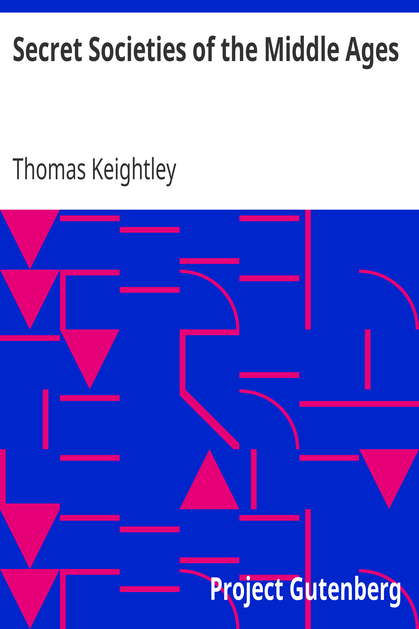 Secret Societies of the Middle Ages cover