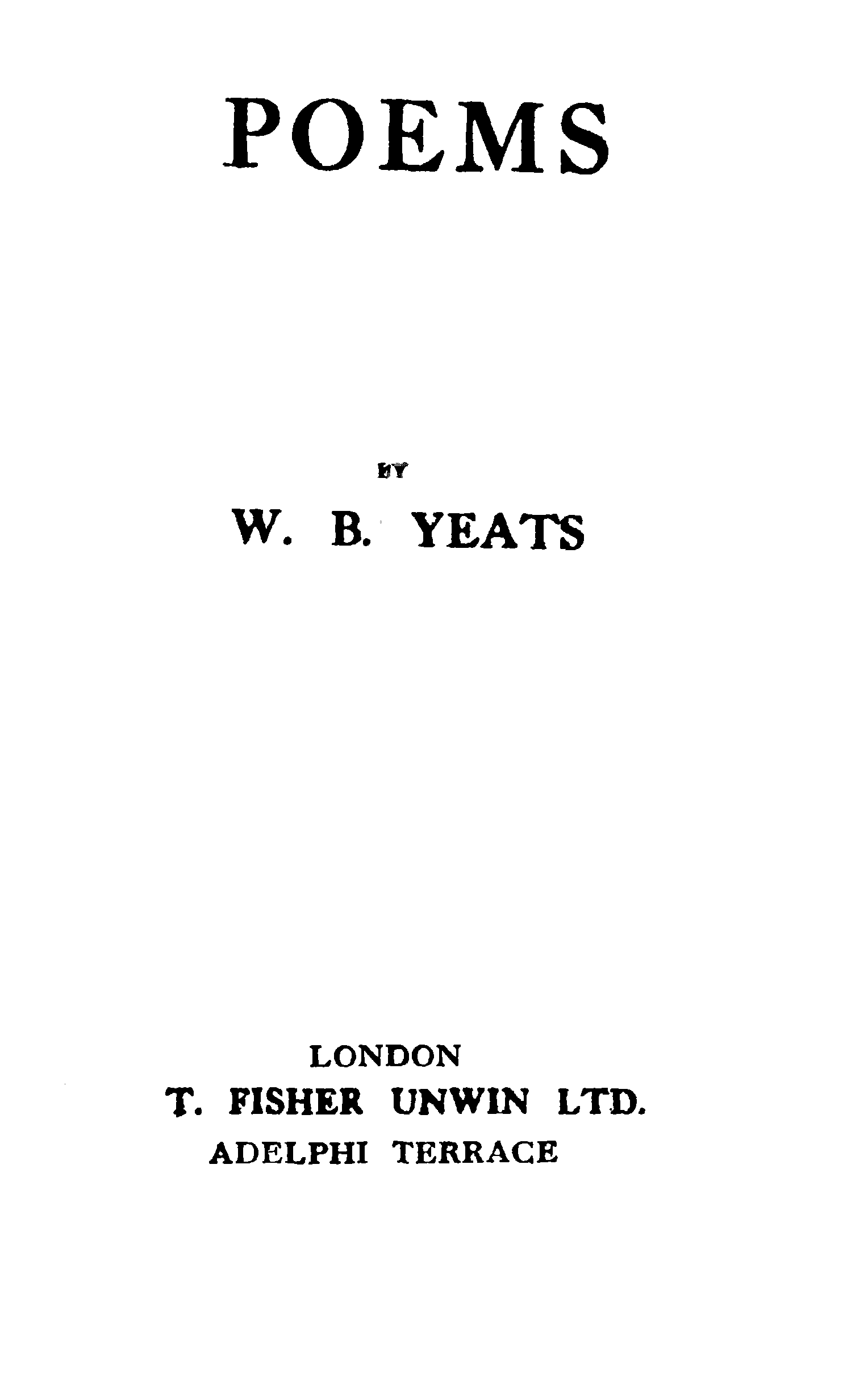 Poems cover