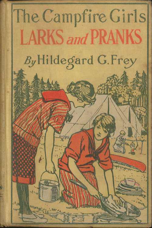 The Camp Fire Girls' Larks and Pranks; Or, The House of the Open Door cover