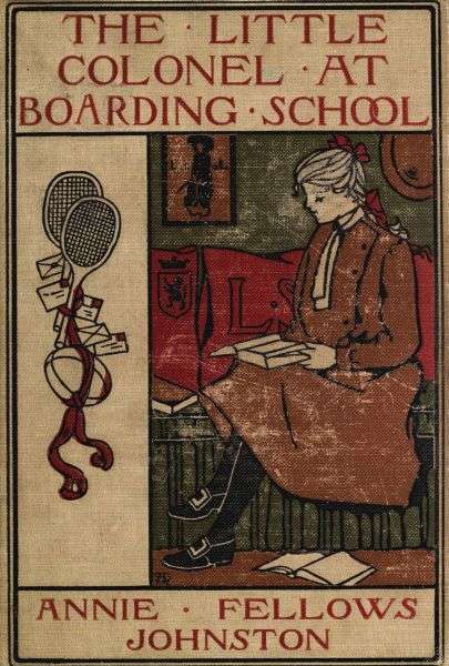The Little Colonel at Boarding-School cover
