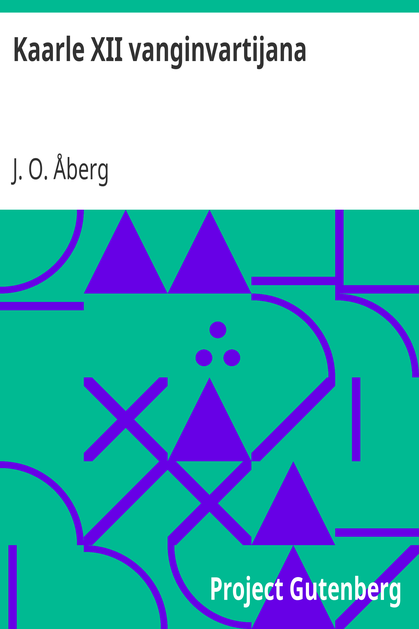Kaarle XII vanginvartijana cover