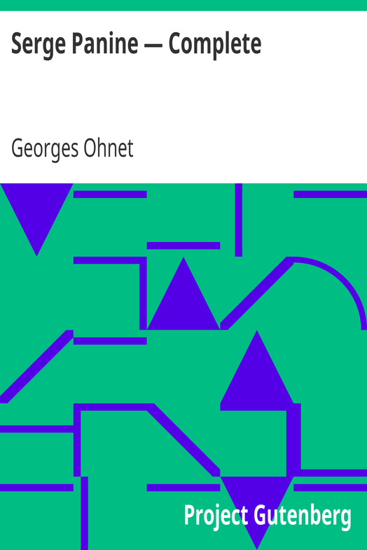 Serge Panine — Complete cover