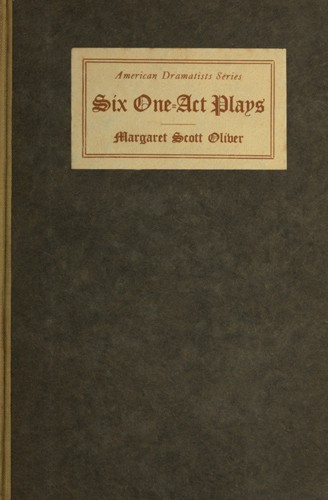 Six One-Act Plays cover