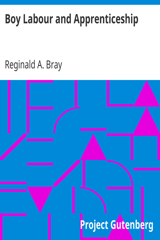 Boy Labour and Apprenticeship cover