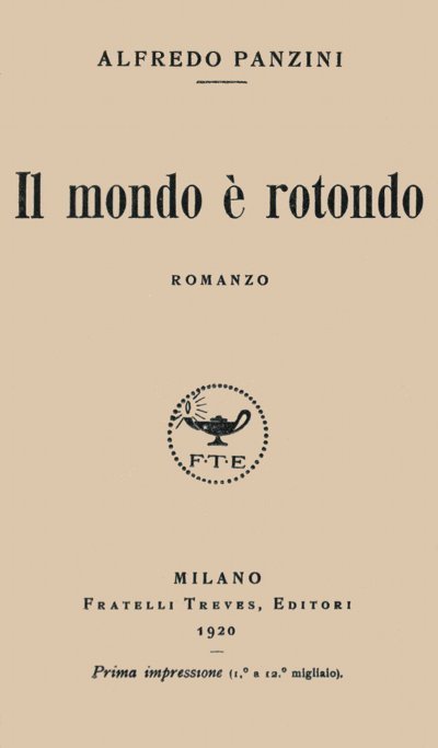 Il mondo è rotondo: romanzo cover