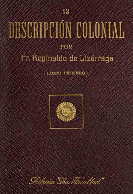 Descripción colonial, libro primero (1/2) cover