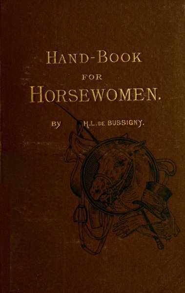 Hand-book for horsewomen cover