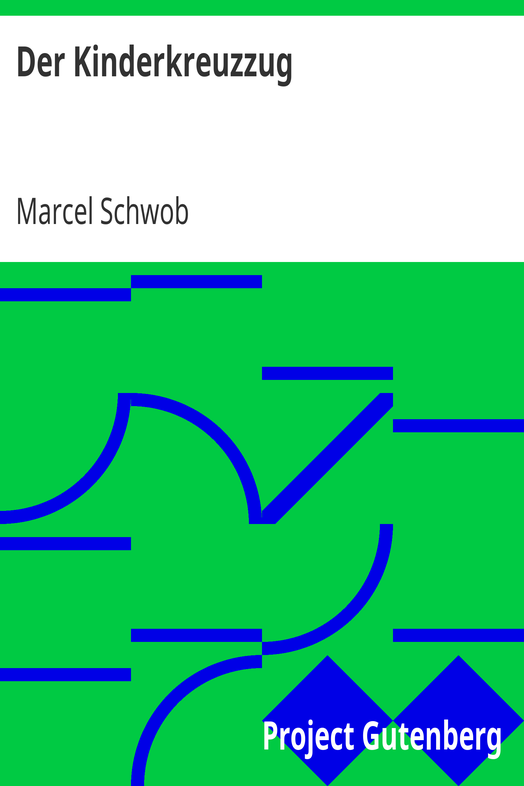 Der Kinderkreuzzug cover
