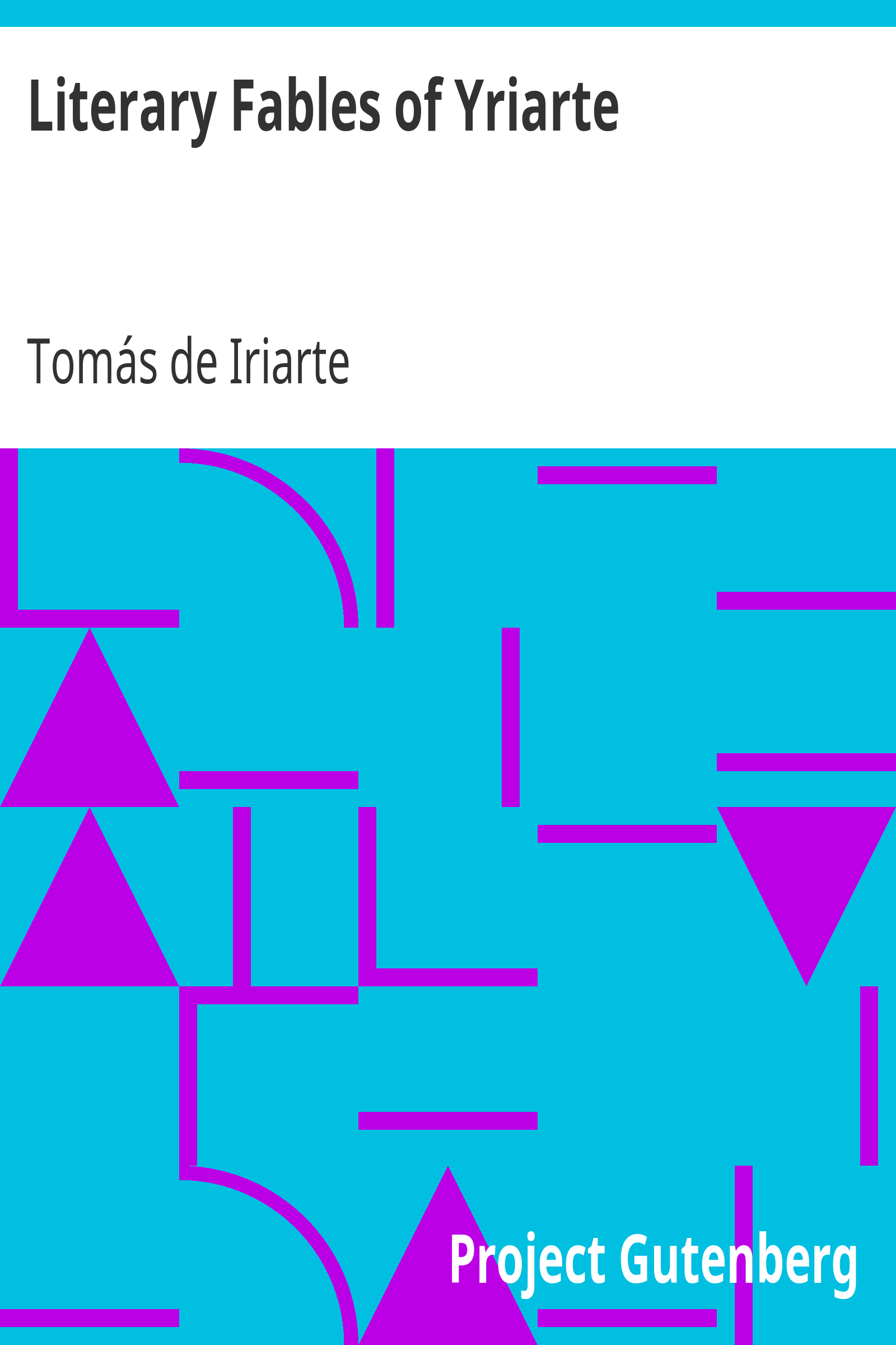 Literary Fables of Yriarte cover