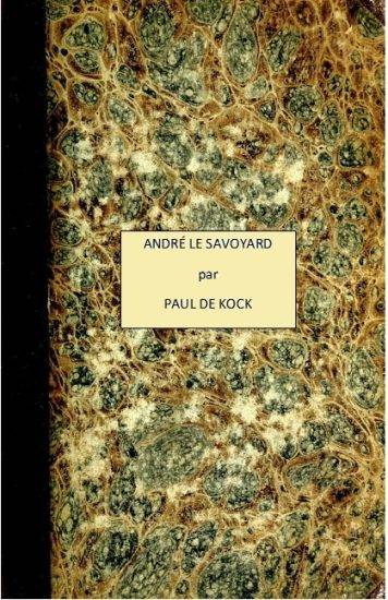 André le Savoyard cover