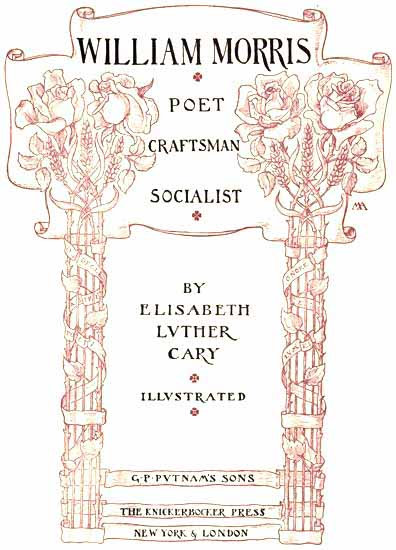 William Morris: Poet, Craftsman, Socialist cover