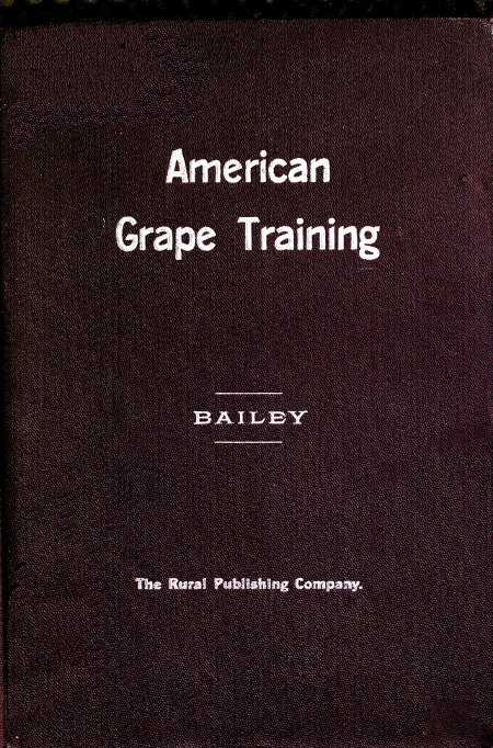 American grape training cover