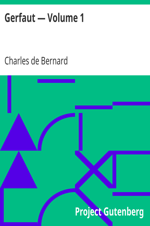 Gerfaut — Volume 1 cover