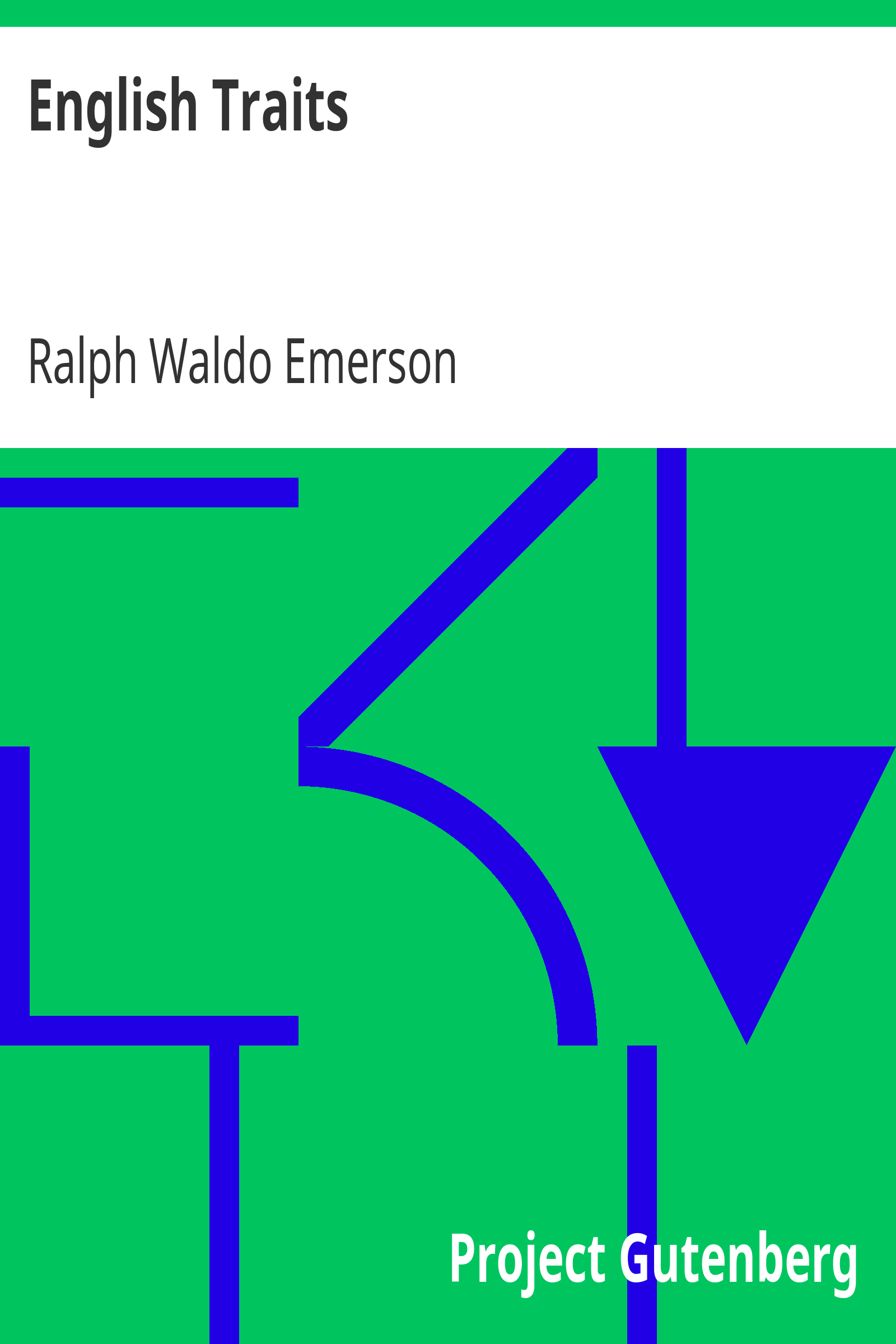 English Traits cover