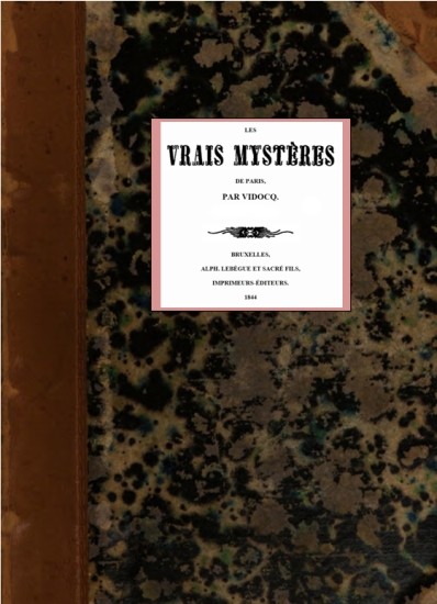 Les vrais mystères de Paris cover