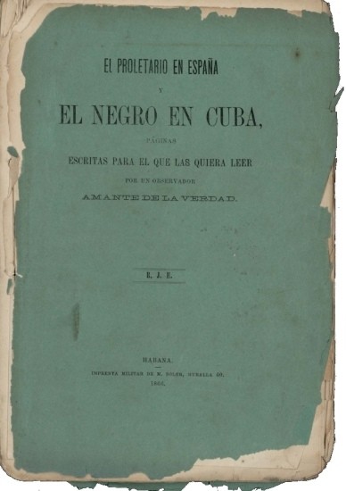El proletario en España y el Negro en Cuba cover