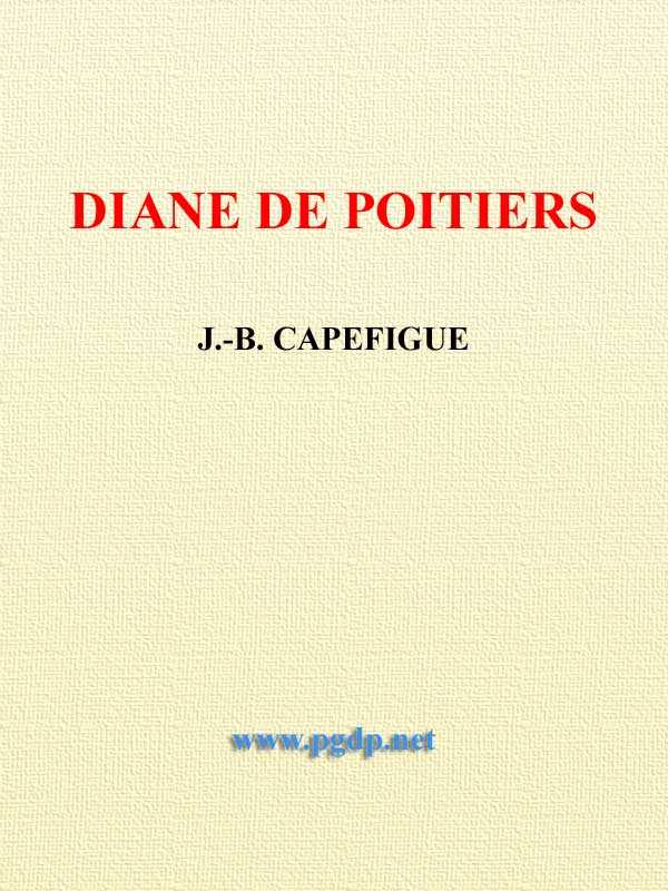 Diane de Poitiers cover