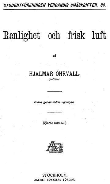 Renlighet och frisk luft cover