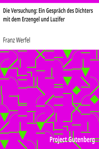 Die Versuchung: Ein Gespräch des Dichters mit dem Erzengel und Luzifer cover