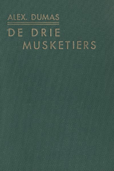 De Drie Musketiers dl. I en II cover