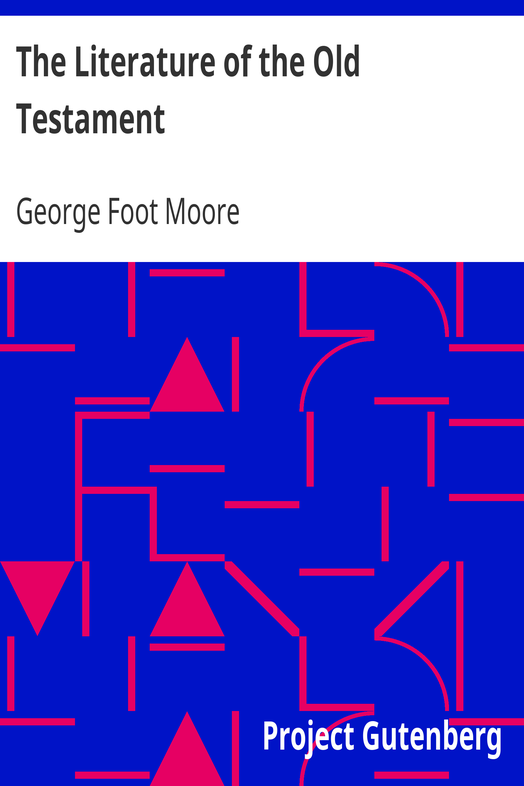 The Literature of the Old Testament cover