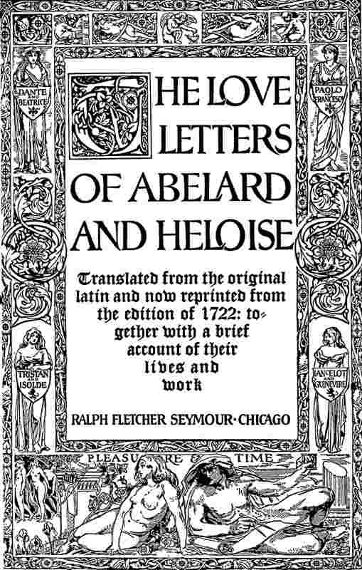 The love letters of Abelard and Heloise cover