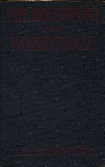 The Bolsheviki and World Peace cover