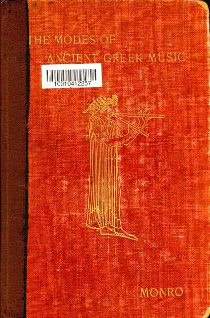 The Modes of Ancient Greek Music cover