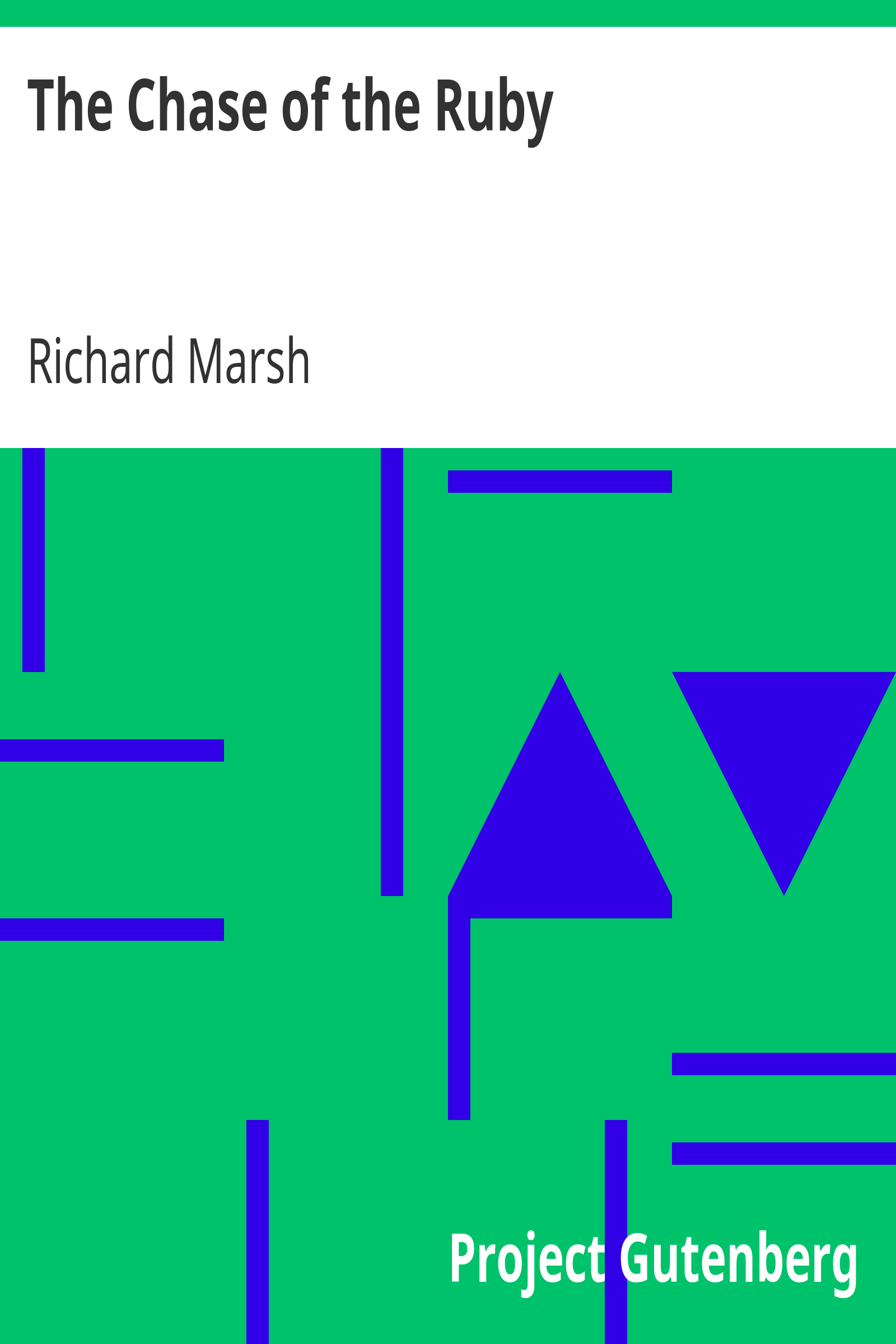 The Chase of the Ruby cover