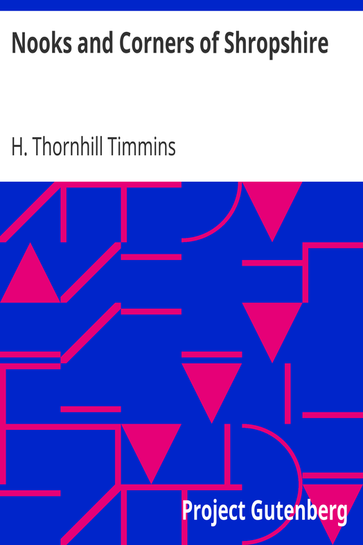 Nooks and Corners of Shropshire cover