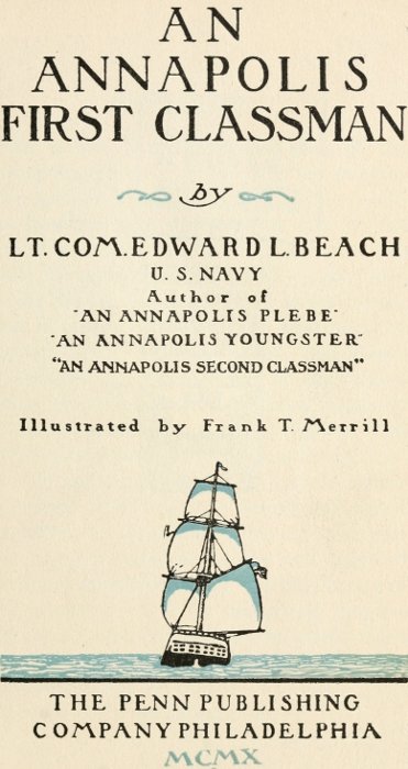 An Annapolis First Classman cover