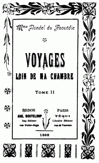 Voyages loin de ma chambre t.2 cover