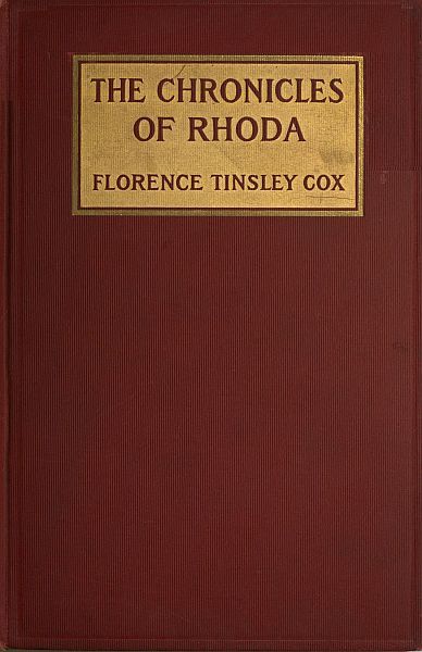 The Chronicles of Rhoda cover