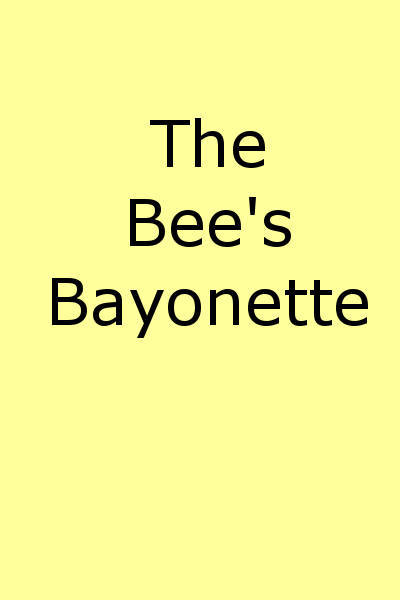 The Bee's Bayonet (a Little Honey and a Little Sting) / Camouflage in Word Painting cover