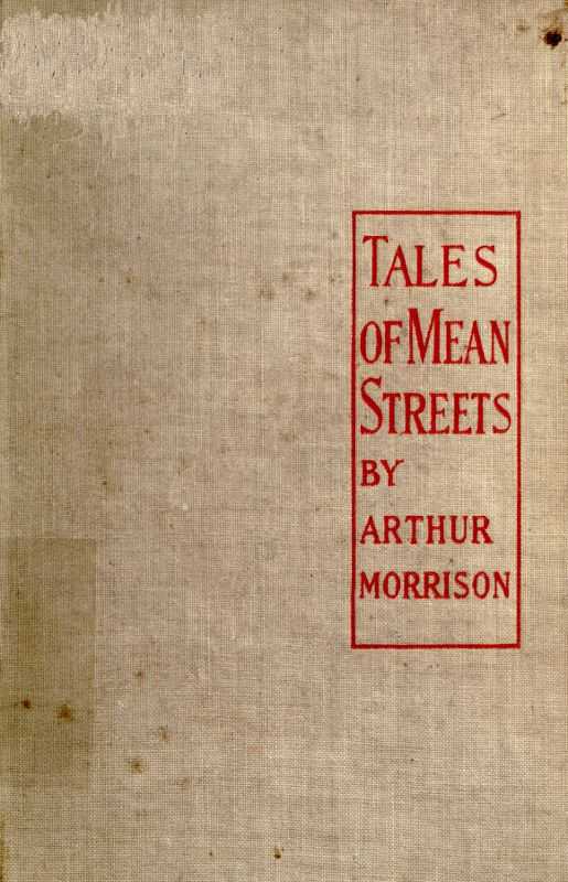 Tales of Mean Streets cover