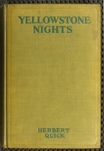 Yellowstone Nights cover