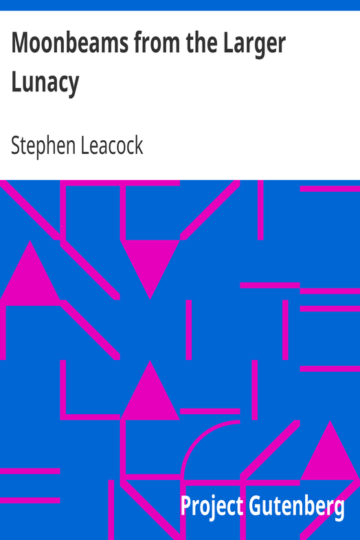 Moonbeams from the Larger Lunacy cover