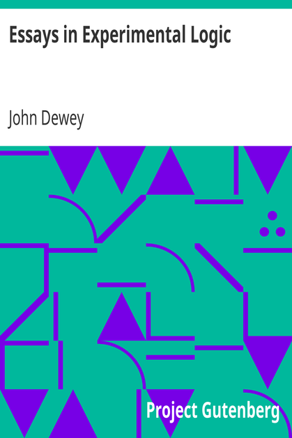 Essays in Experimental Logic cover