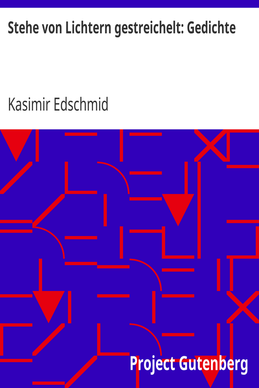 Stehe von Lichtern gestreichelt: Gedichte cover