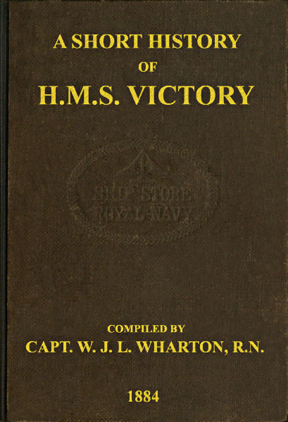 A Short History of H.M.S. Victory cover