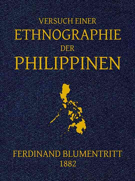 Versuch einer Ethnographie der Philippinen cover