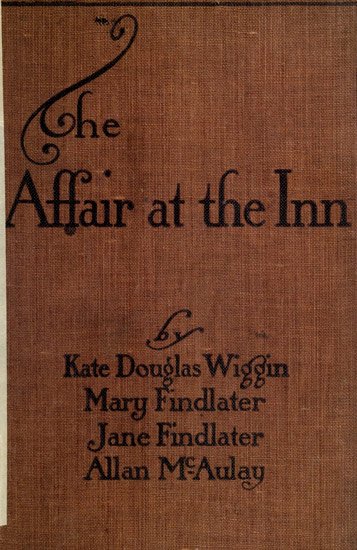 The Affair at the Inn cover