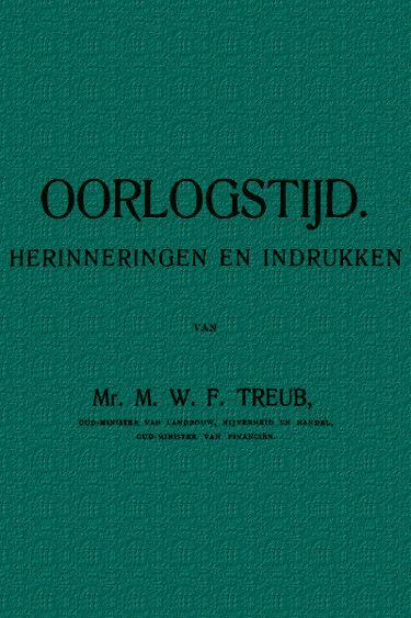 Oorlogstijd Herinneringen en Indrukken cover