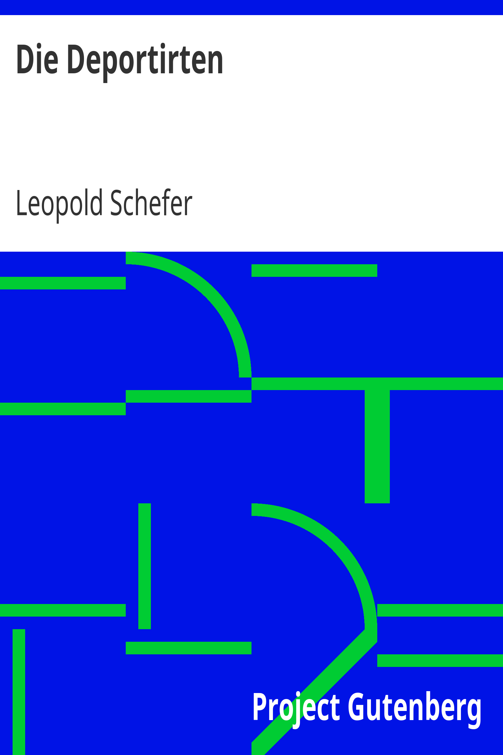 Die Deportirten cover