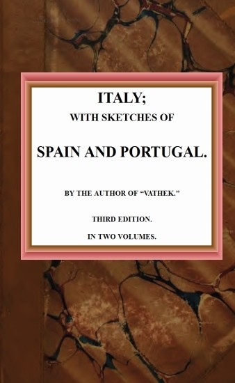 Italy; with sketches of Spain and Portugal cover