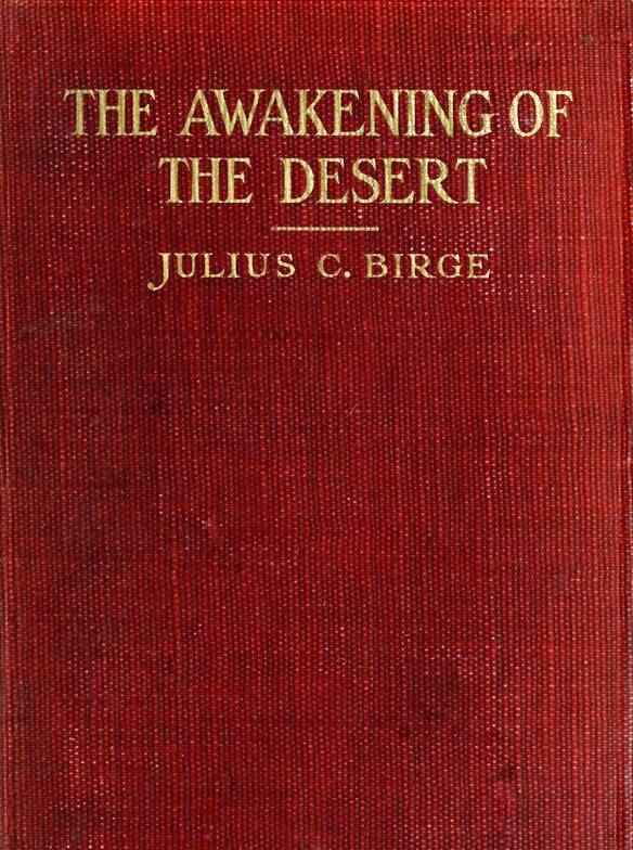 The Awakening of the Desert cover