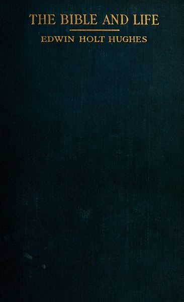 The Bible and Life cover