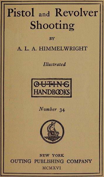 Pistol and Revolver Shooting cover