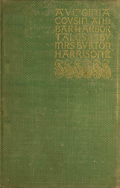 A Virginia Cousin, & Bar Harbor Tales cover